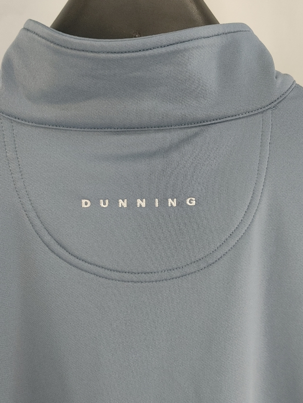 Dunning Golf Vest Mens XXL Blue 1/4 Zip Performance Sleeveless Athletic Pullover - Picture 9 of 11